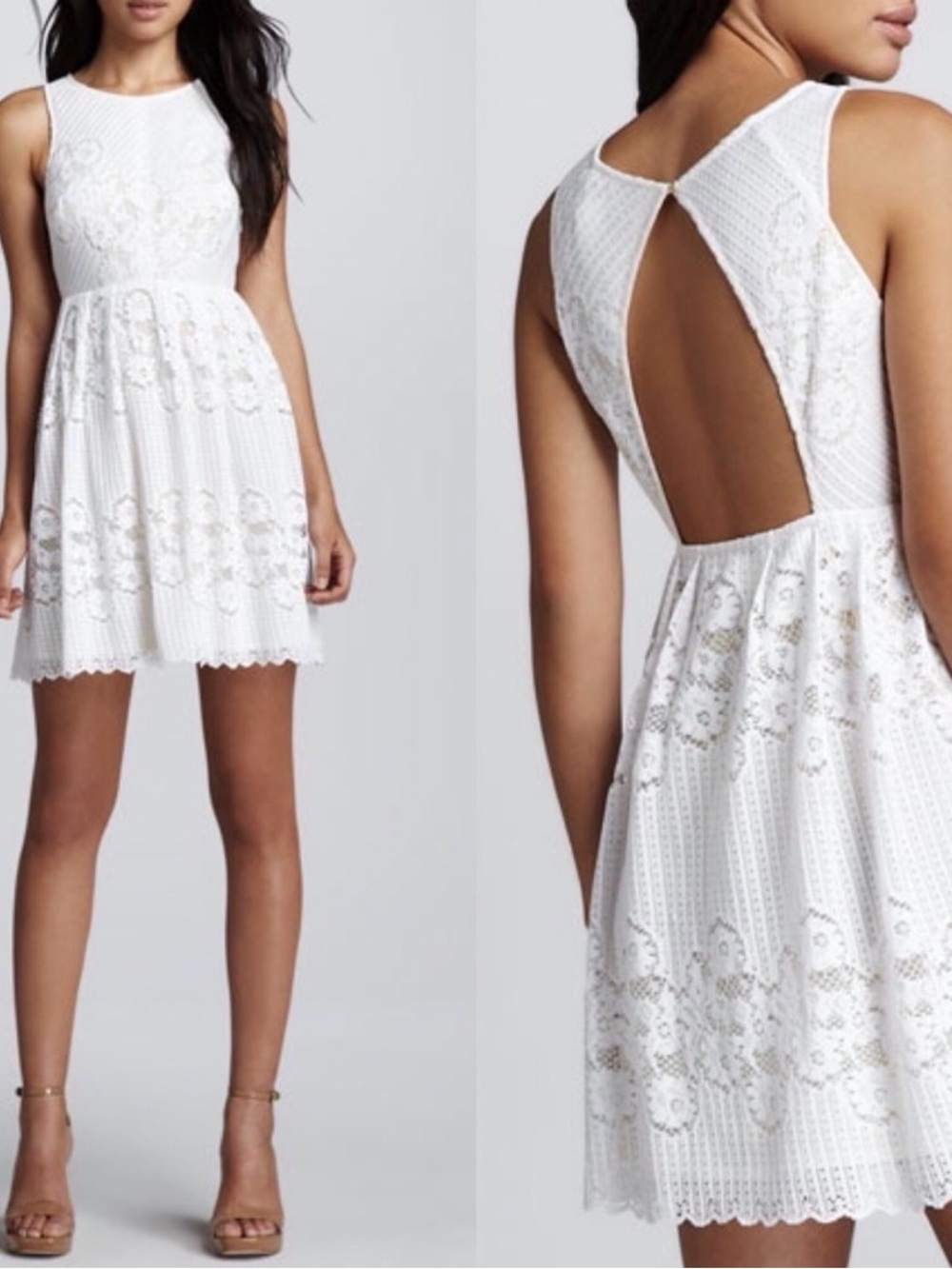 Free People | Rocco Lace Mini Dress, size 8